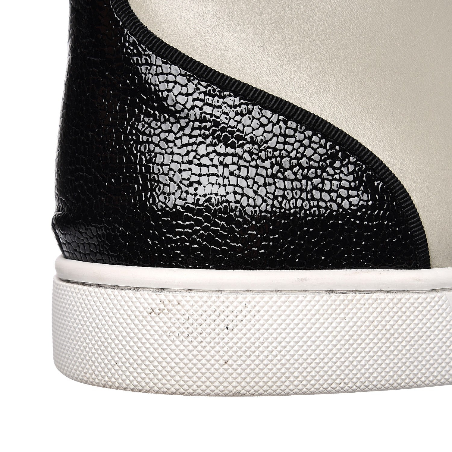 Christian Louboutin Calfskin Patent Spikes Flat Mens Sneakers 44 Multicolor 7 of 10