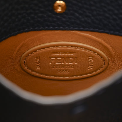 Fendi Cuoio Romano Selleria Bi-Color Medium Peekaboo X-Lite White Indaco 6 of 10
