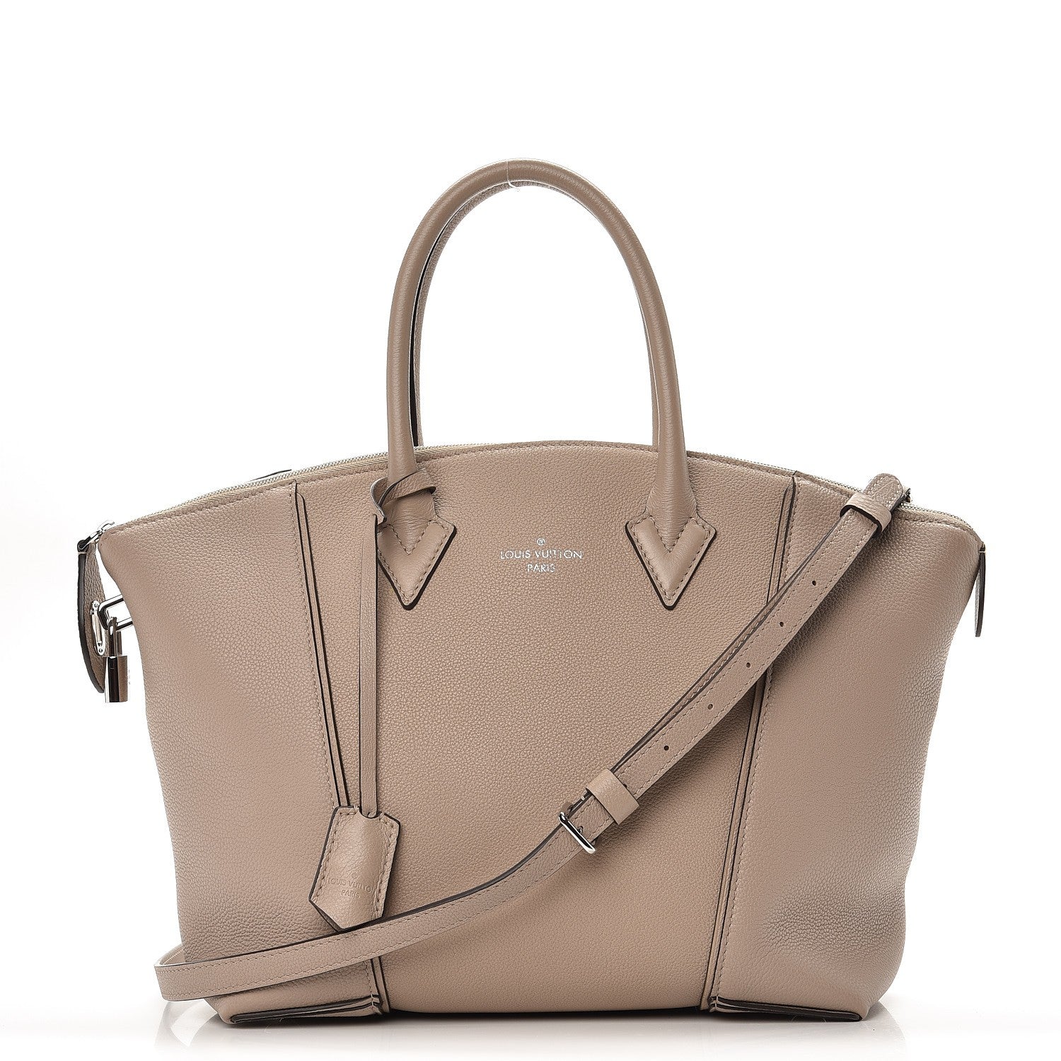 Louis Vuitton Veau Cachemire Soft Lockit PM Galet 1 of 9