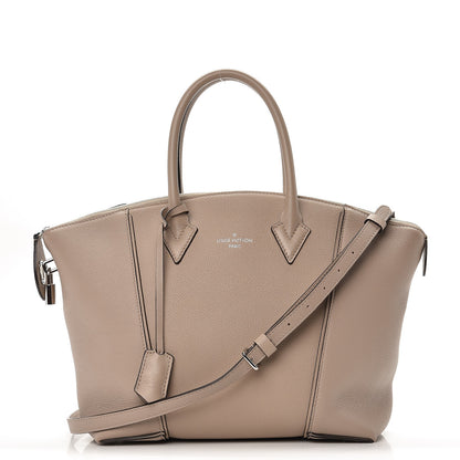 Louis Vuitton Veau Cachemire Soft Lockit PM Galet 1 of 9