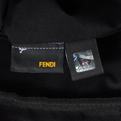 Fendi Vitello Elite FF Business Handbag Black Cobalto 8 of 11
