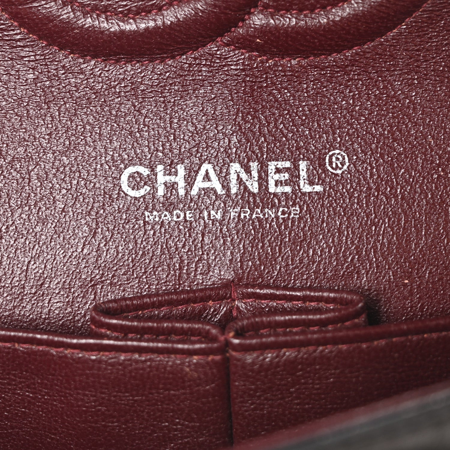 Chanel Lambskin Quilted Medium Double Flap Black 6 of 10