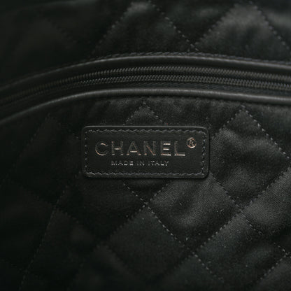 Chanel Suede Quilted Studded Small Chanel 22  Black 5 of 10