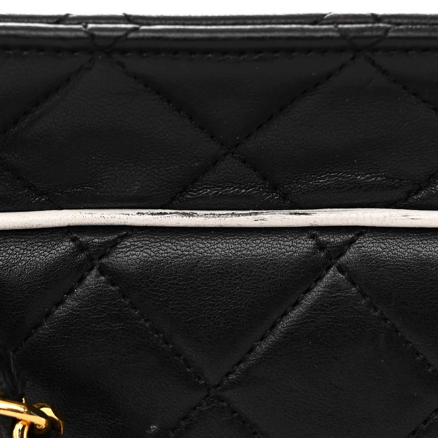 Chanel Lambskin Quilted Medium Single Flap Black 16 of 18