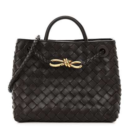 Bottega Veneta Nappa Intrecciato Small Andiamo Shoulder Bag Fondant 1 of 9