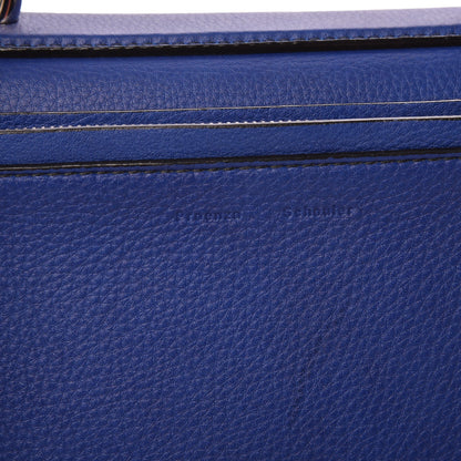 Proenza Schouler Grained Calfskin Medium Hava Top Handle Bag Lapis 7 of 9