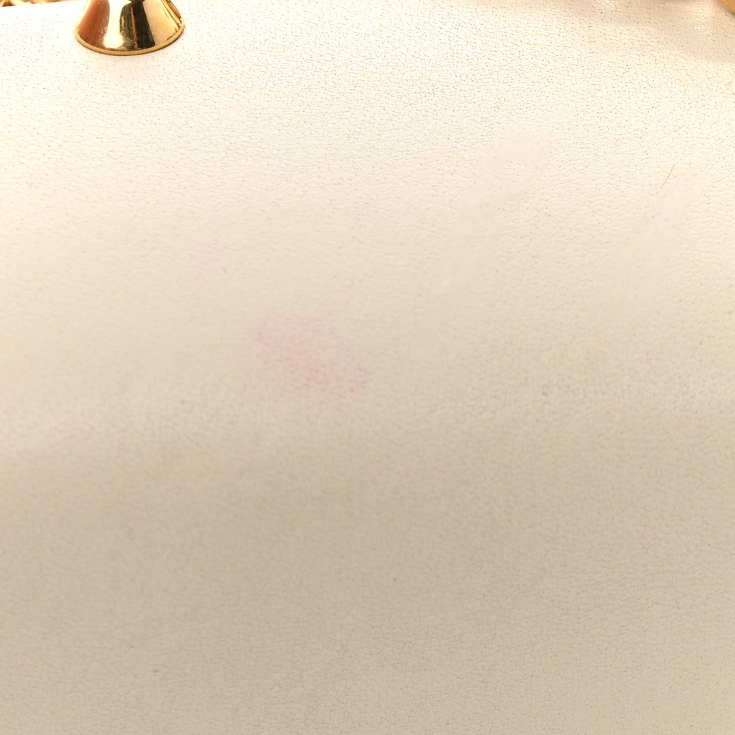 Gucci Calfskin Studded Small Padlock Shoulder Bag White 11 of 12