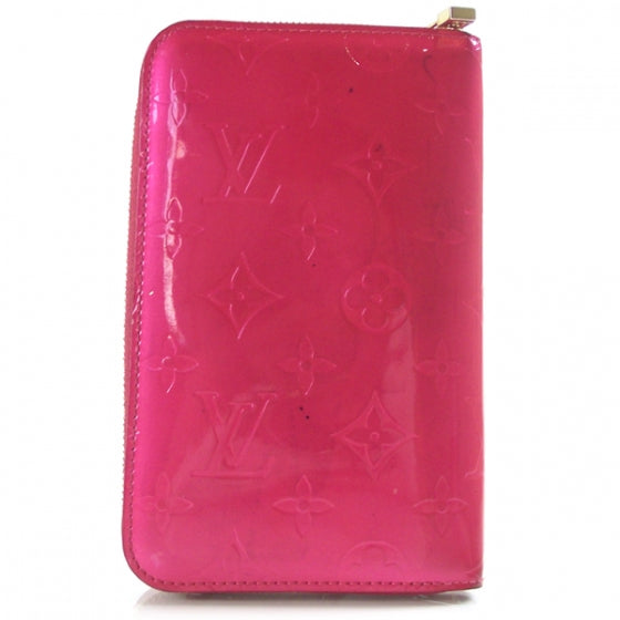 Louis Vuitton Vernis Zippy Wallet Framboise 2 of 8