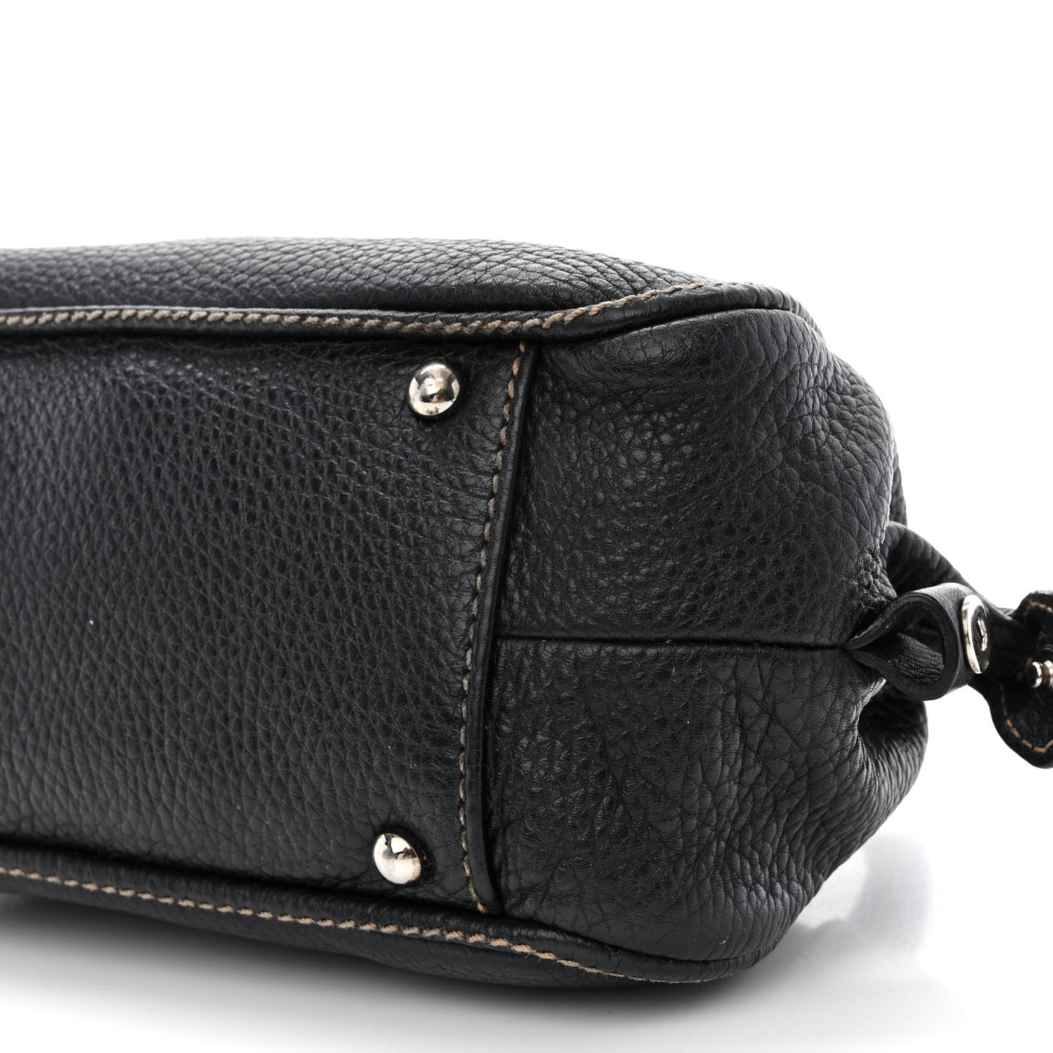 Chanel Calfskin Lax CC Small Bowler Bag Black 11 of 13