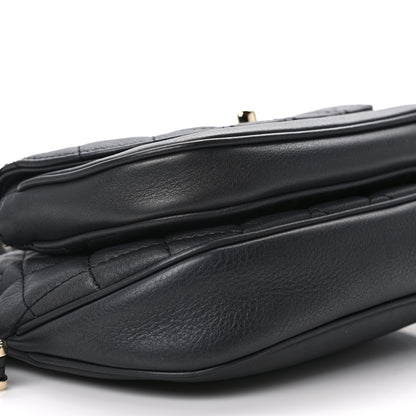 Chanel Calfskin Quilted Waist Bag Black 10 of 13