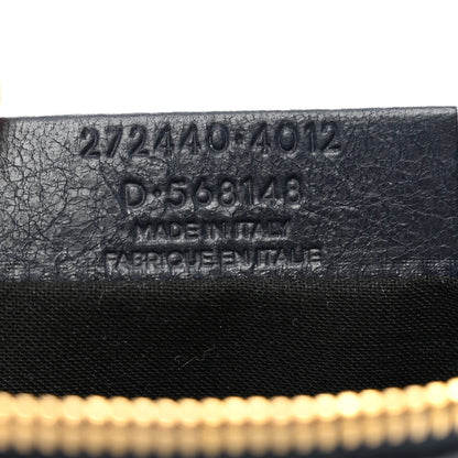 Balenciaga Agneau Giant 12 Gold Hardware M Porte-Monnaie Coin Purse Bleu Obscur 8 of 8