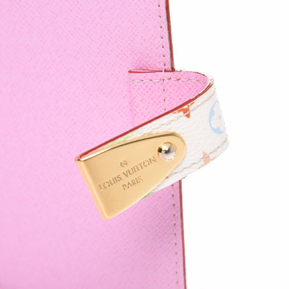 Louis Vuitton Monogram Multicolor Partenaire Agenda Cover PM White Litchi 7 of 8