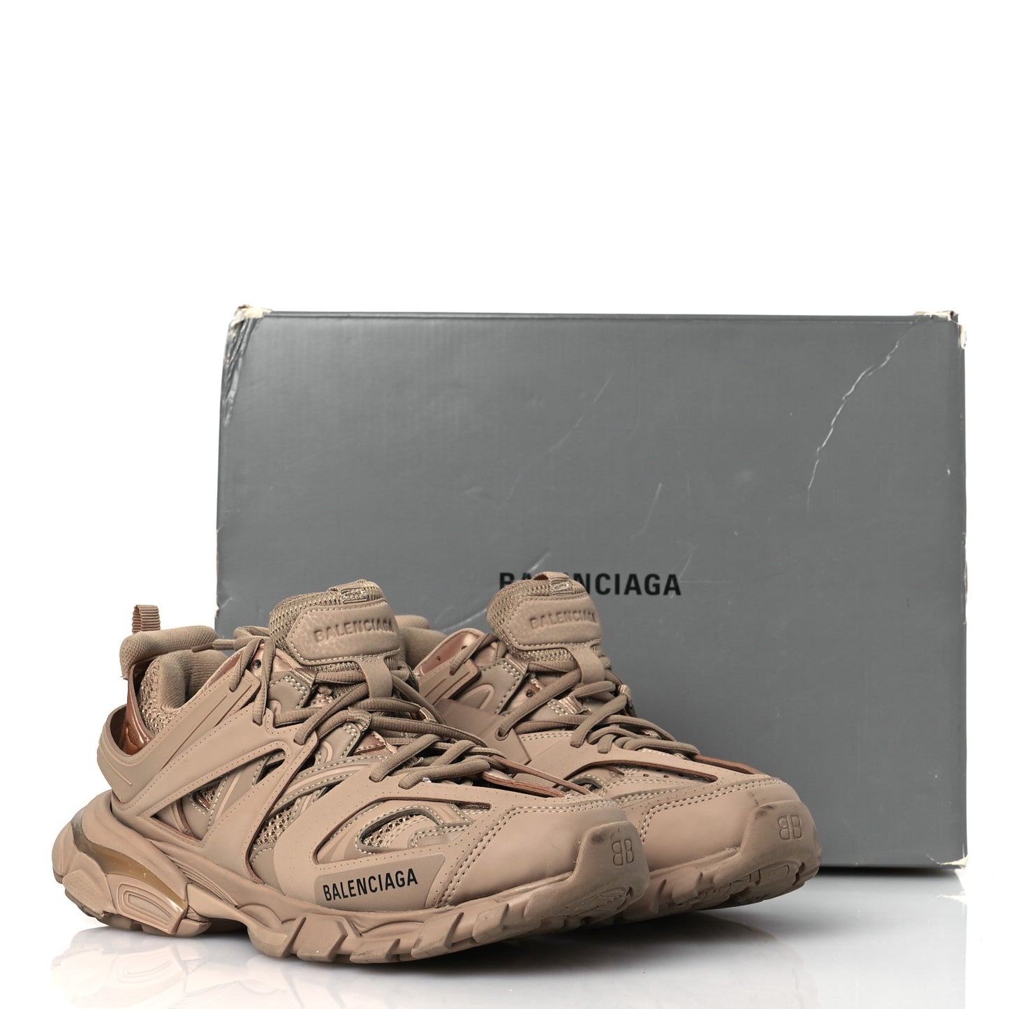Mesh Rubber Uni-Matte Full Color Womens Track Sneakers 39 Full Beige