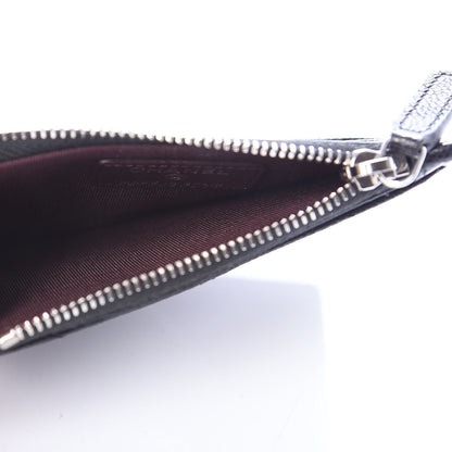 Chanel Caviar Quilted CC Zip Card Holder Black 5 of 8