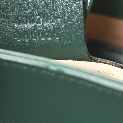 Gucci Boarded Dyana Lux Calfskin Small Jackie 1961 Hobo Emerald 7 of 10