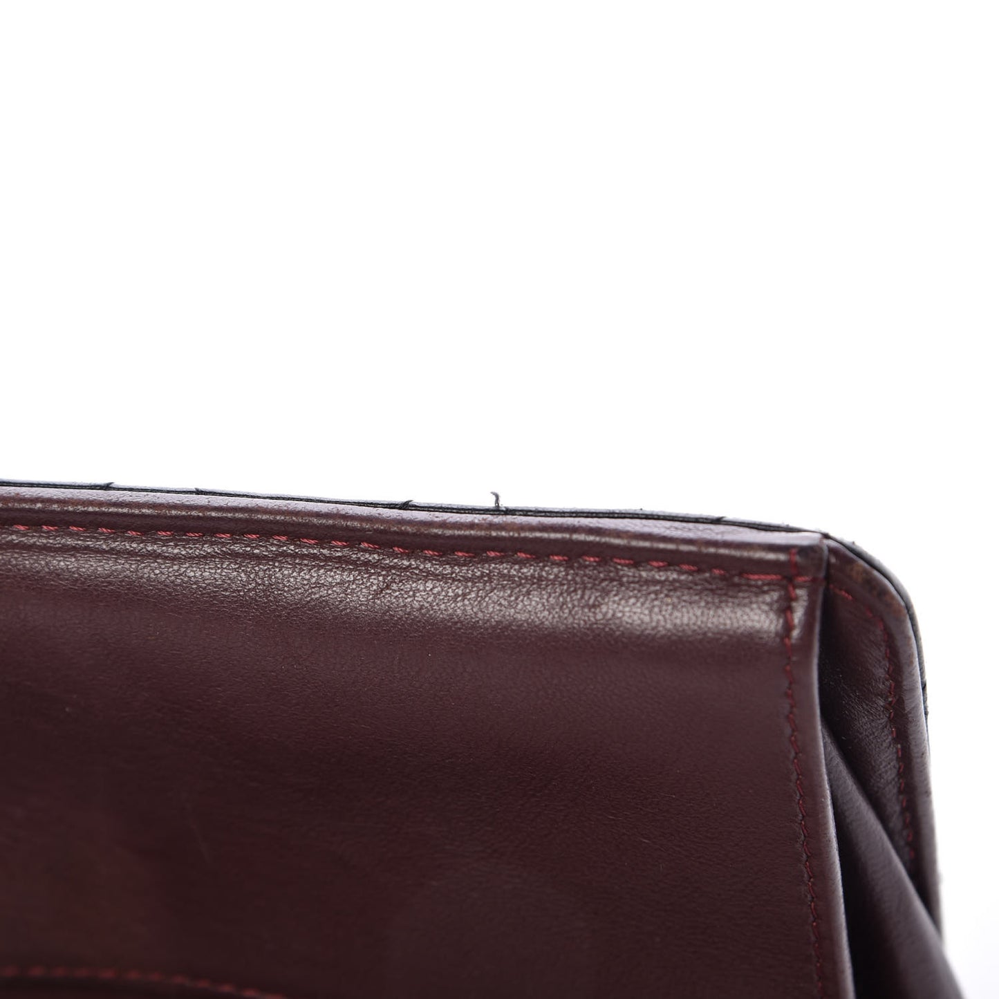 Lambskin Quilted Yen Wallet Black