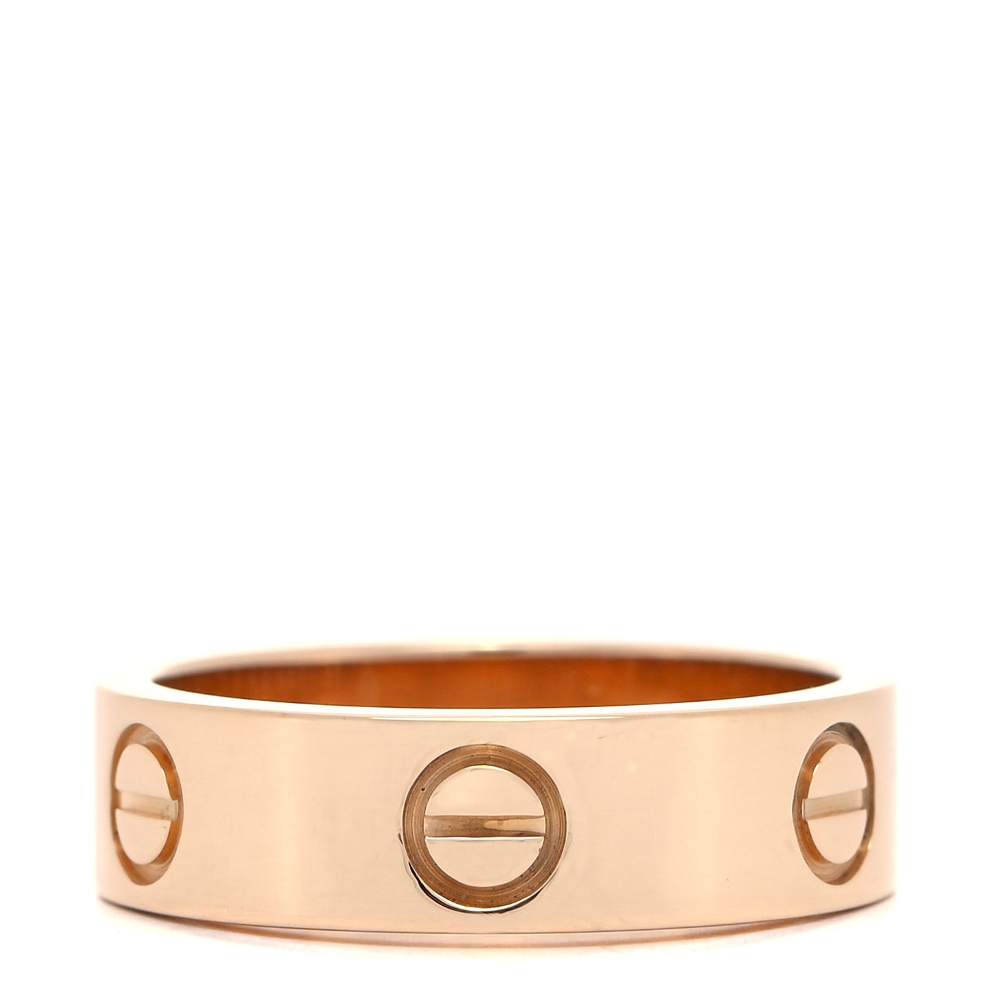 18K Yellow Gold 5.5mm LOVE Ring 53 6.25