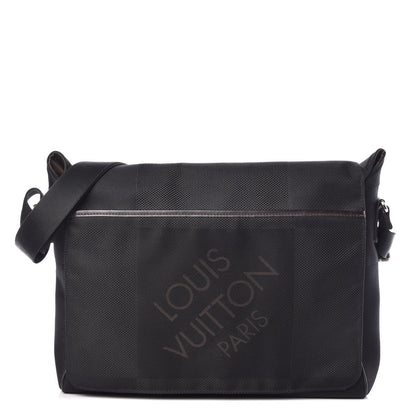 Louis Vuitton Damier Geant Messenger Bag Black 1 of 10