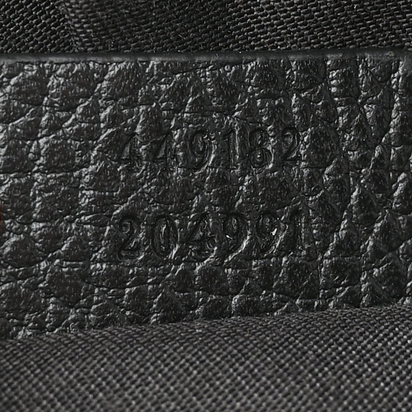 Nylon Monogram Fanny Pack Belt Bag Black