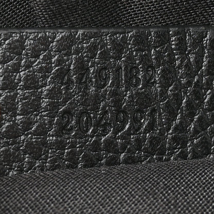 Gucci Nylon Monogram Fanny Pack Belt Bag Black 7 of 10