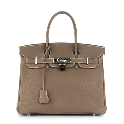 Hermes Togo Birkin 30 Etoupe 1 of 24