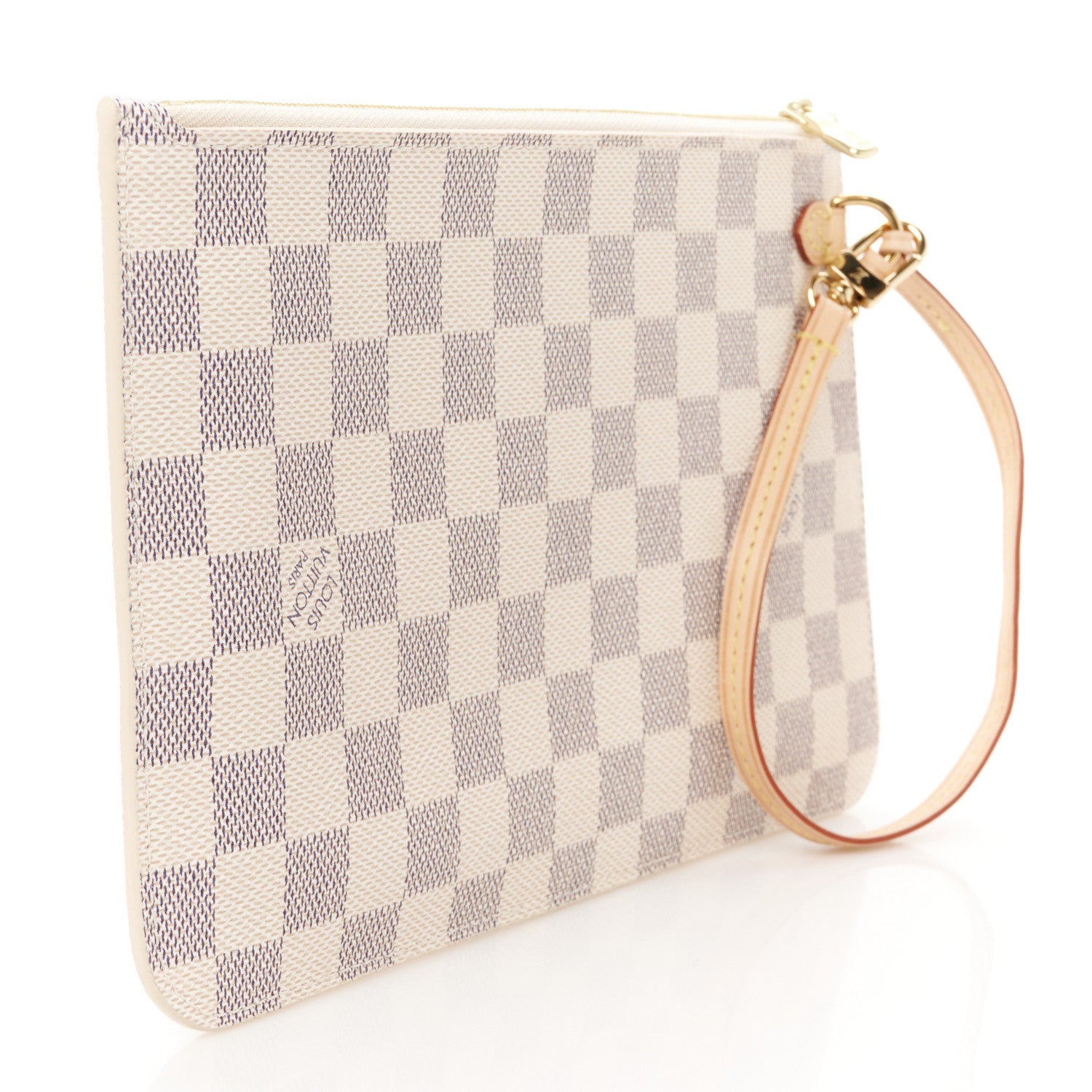 Louis Vuitton Damier Azur Neverfull MM GM Pochette 3 of 8