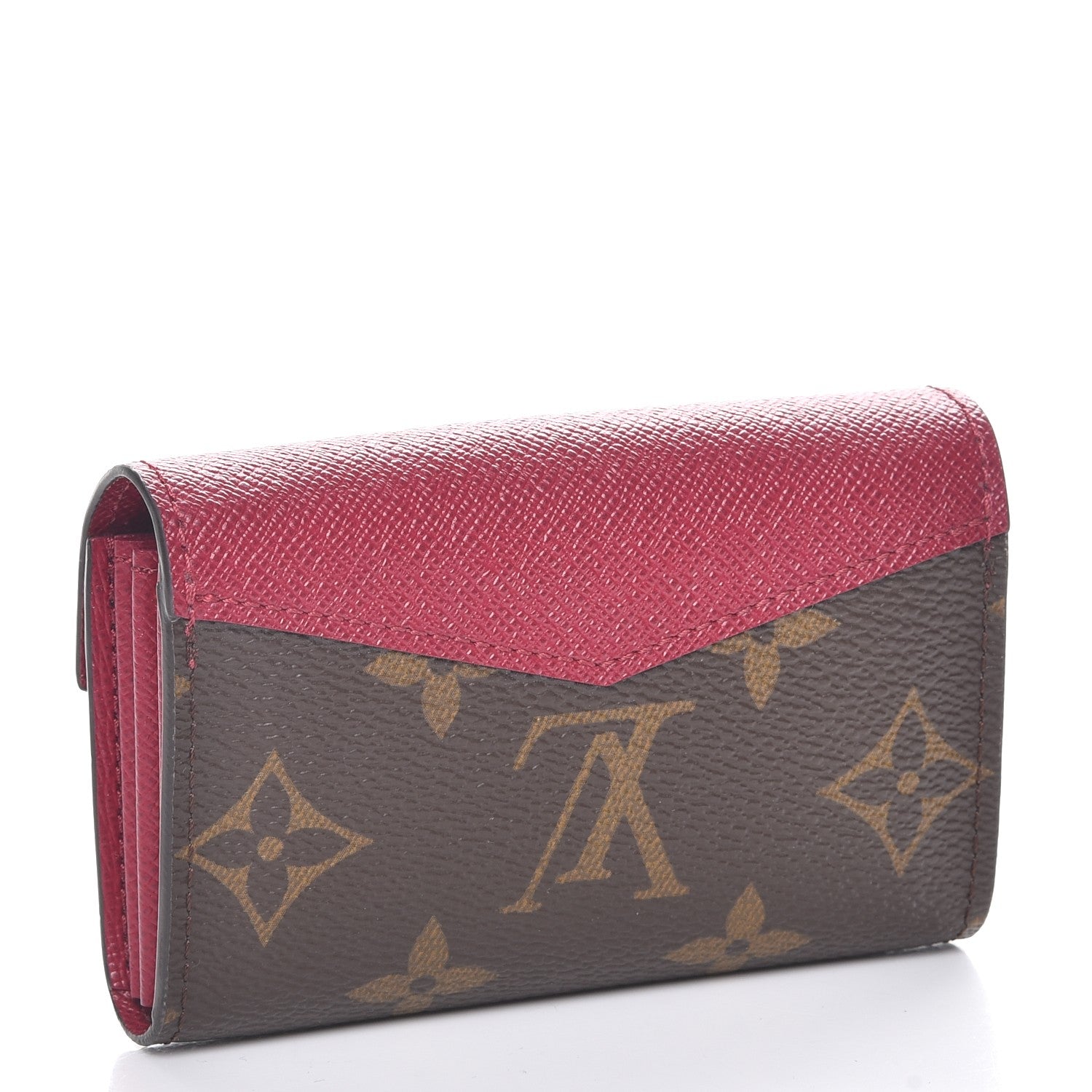 Louis Vuitton Monogram Sarah Multicartes Fuchsia 3 of 8