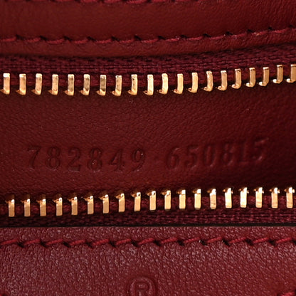 Gucci Patent Calfskin Small Jackie Shoulder Bag Rosso 7 of 11