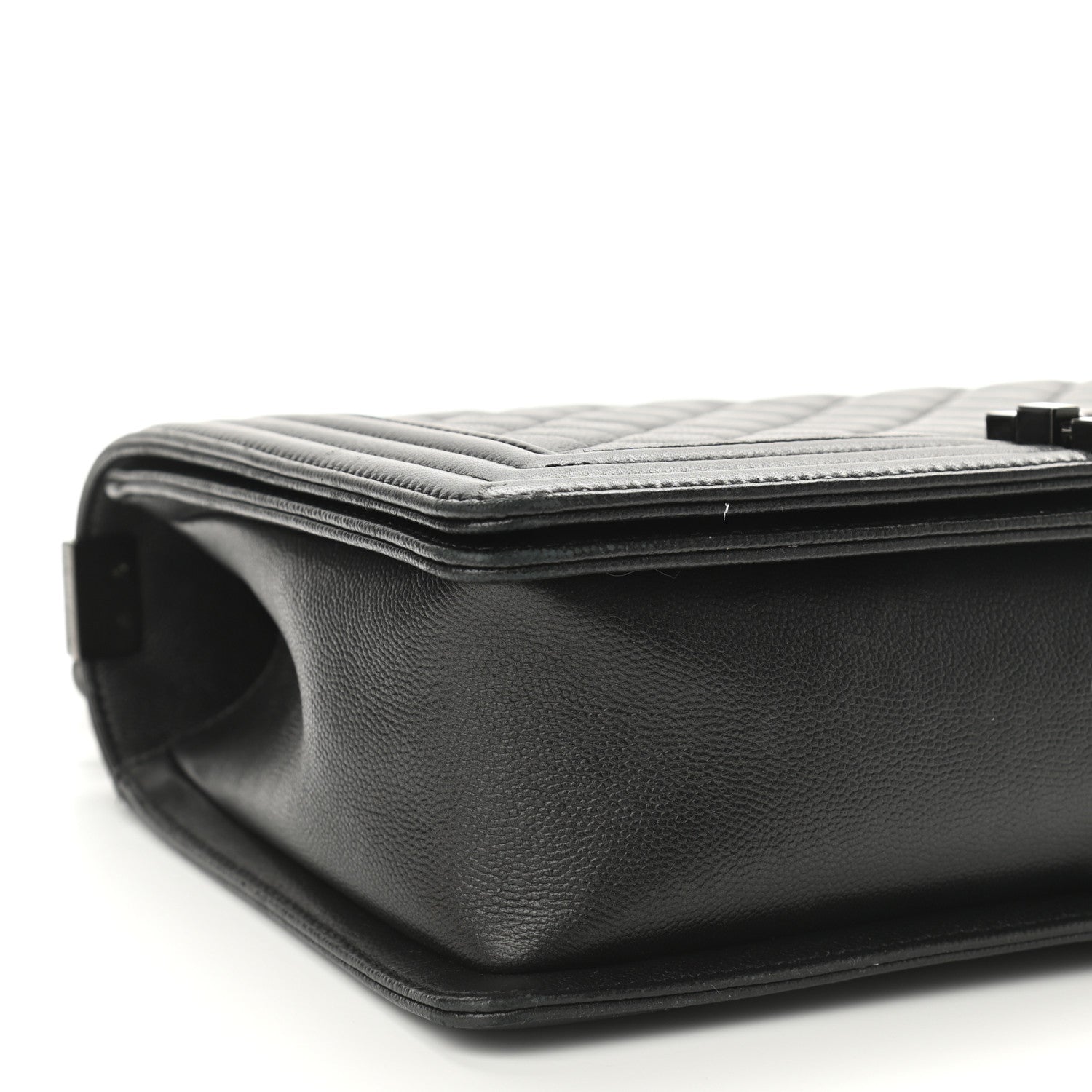 Chanel Caviar Quilted New Medium Boy Flap So Black 9 of 10