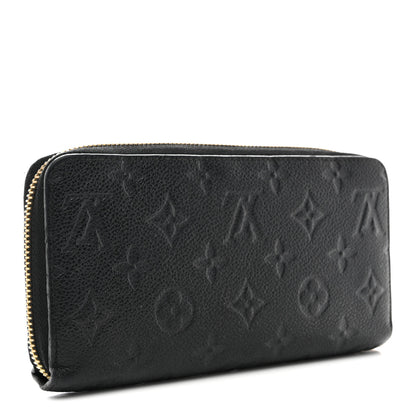 Louis Vuitton Empreinte Zippy Wallet Black Black 3 of 8