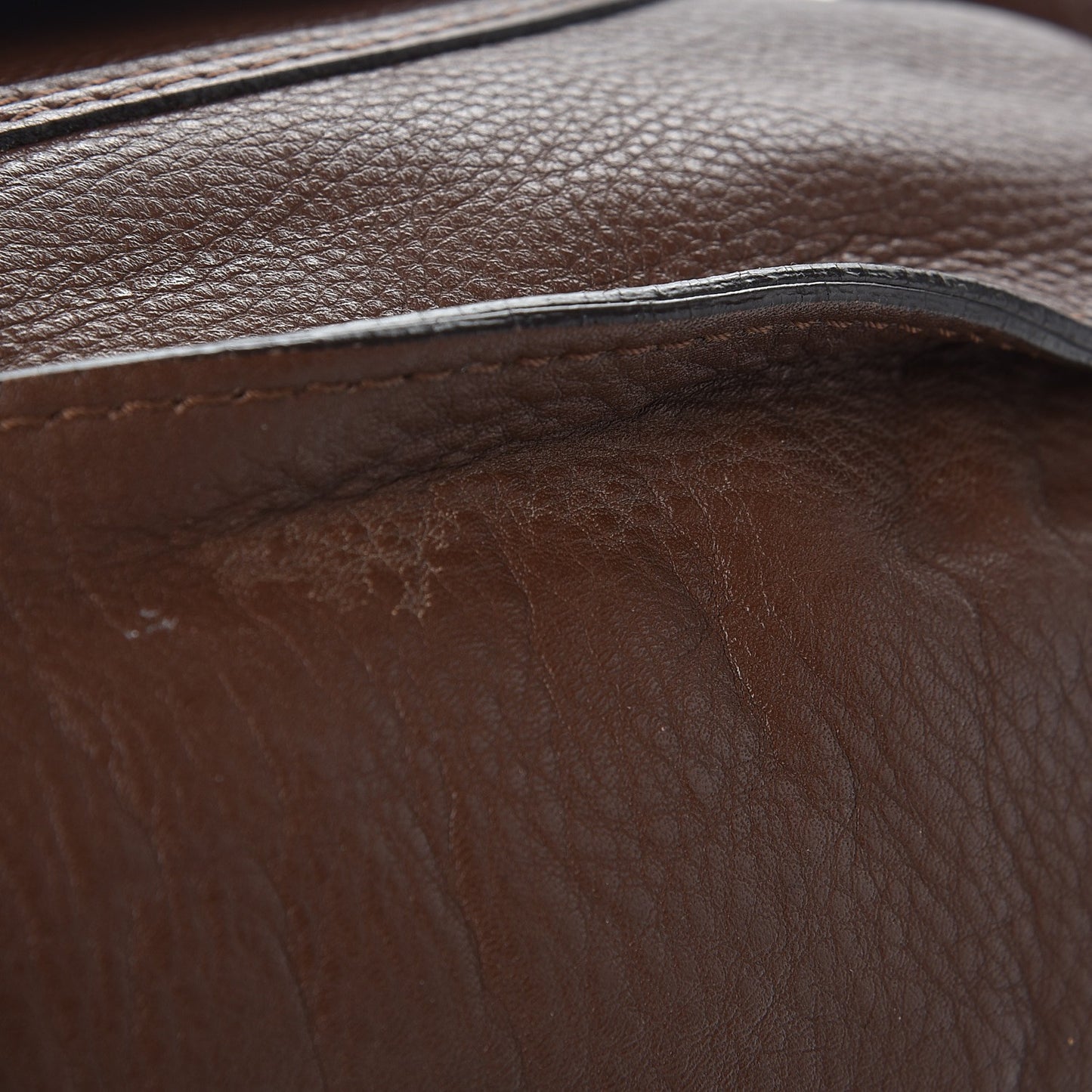 Calfskin Large Marcie Satchel Oak