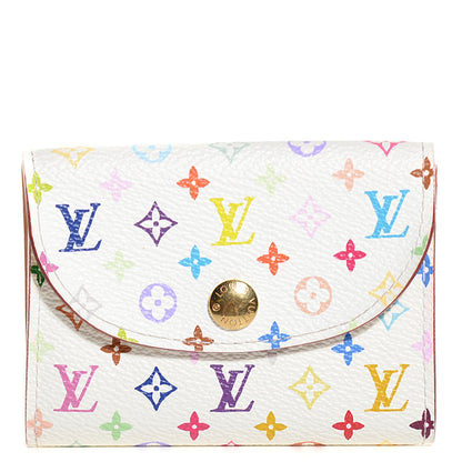 Louis Vuitton Monogram Multicolor Business Card Holder White 1 of 7