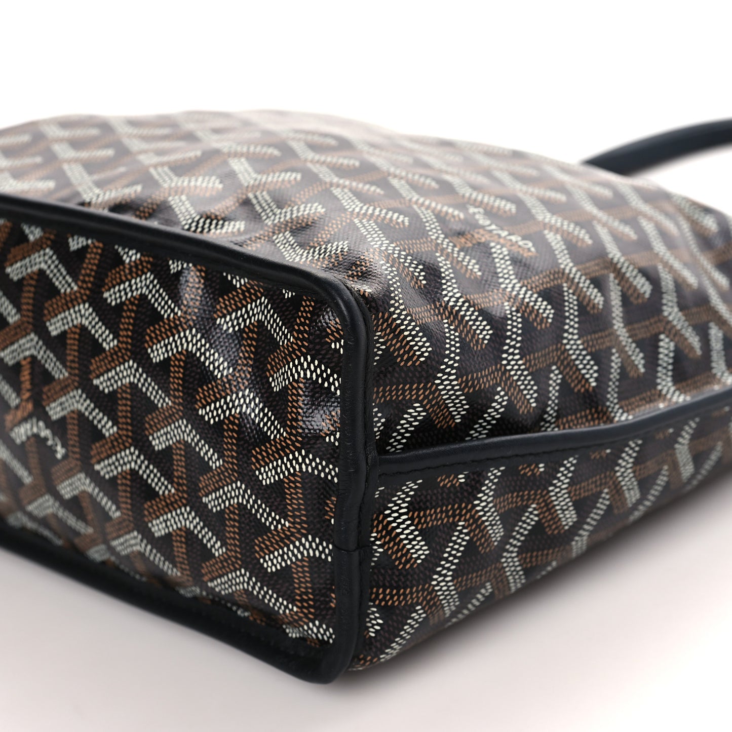 Goyardine Reversible Mini Anjou Black