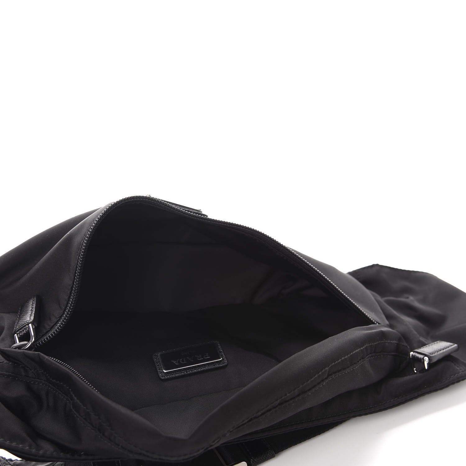 Prada Tessuto Nylon Montagna Belt Bag Black 5 of 11