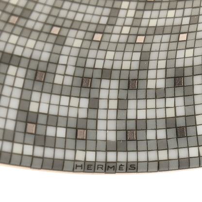 Hermes Porcelain Mosaique au 24 Platine Tart Platter 6 of 6