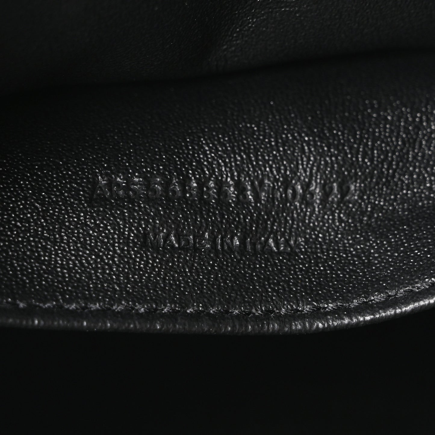 Calfskin Monogram Baby Cabas Black
