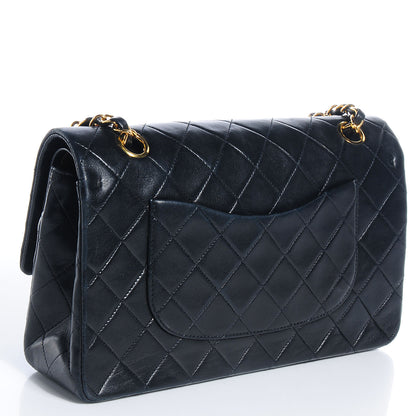 Chanel Lambskin Medium Double Flap Black 2 of 8