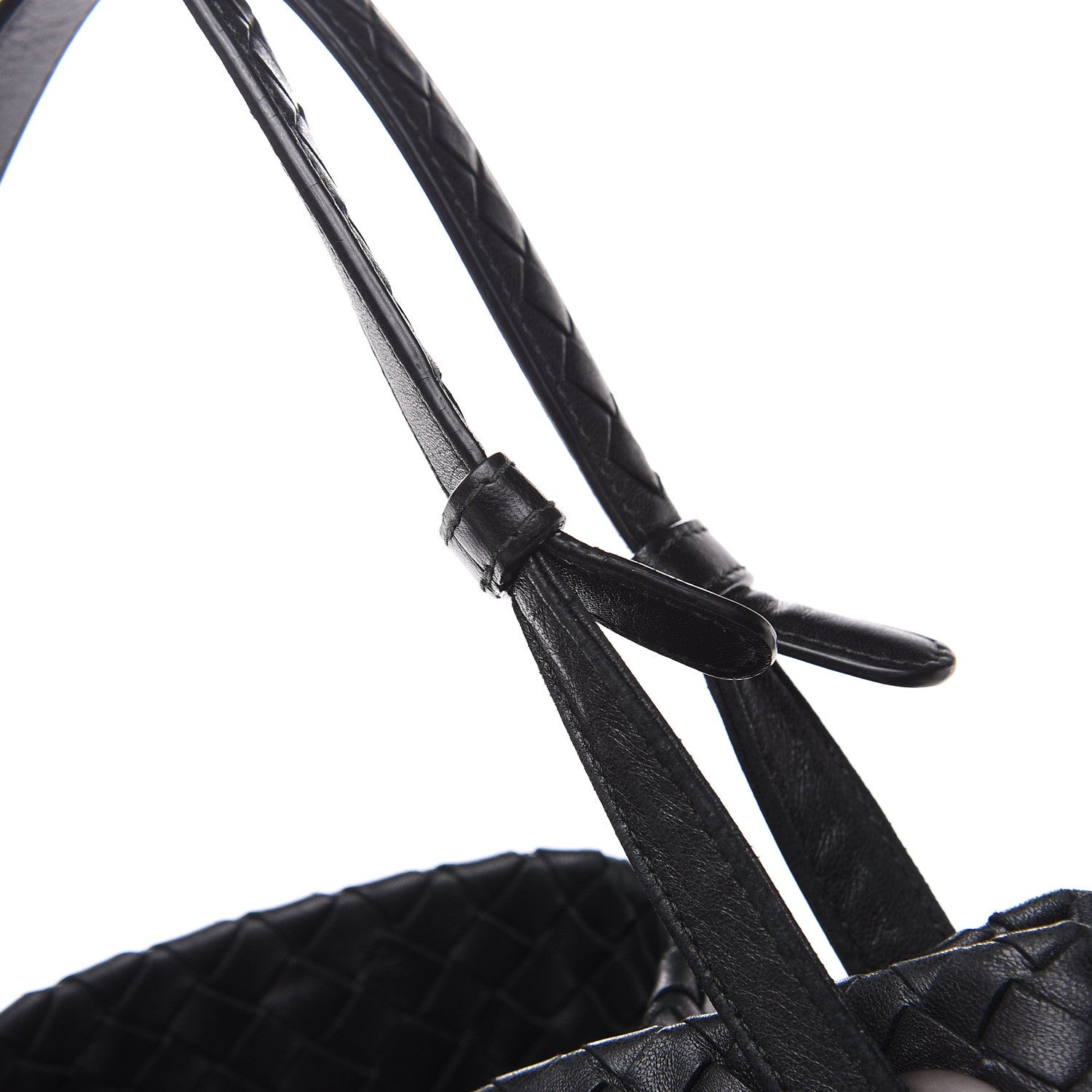 Bottega Veneta Nappa Intrecciato Medium Garda Bag Black 11 of 14