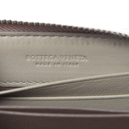 Bottega Veneta Nappa Intrecciato Zip Around Coin Purse Fume 6 of 12