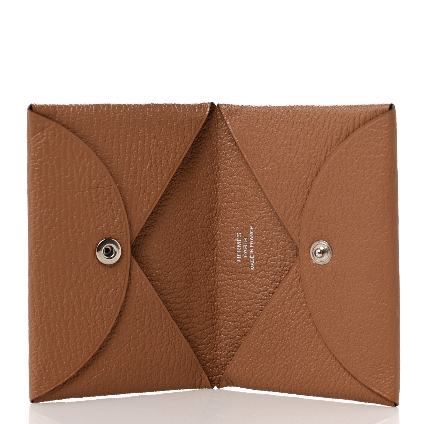 Chevre Mysore Calvi Card Case Quebracho