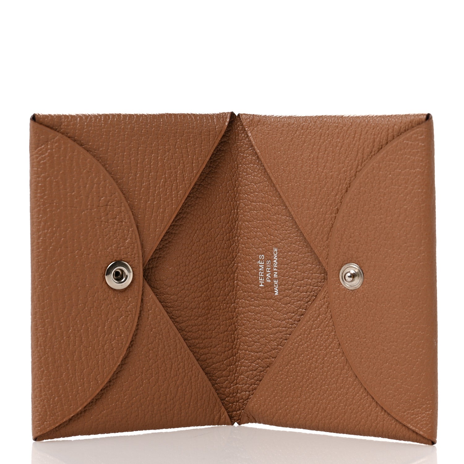 Hermes Chevre Mysore Calvi Card Case Quebracho 5 of 8
