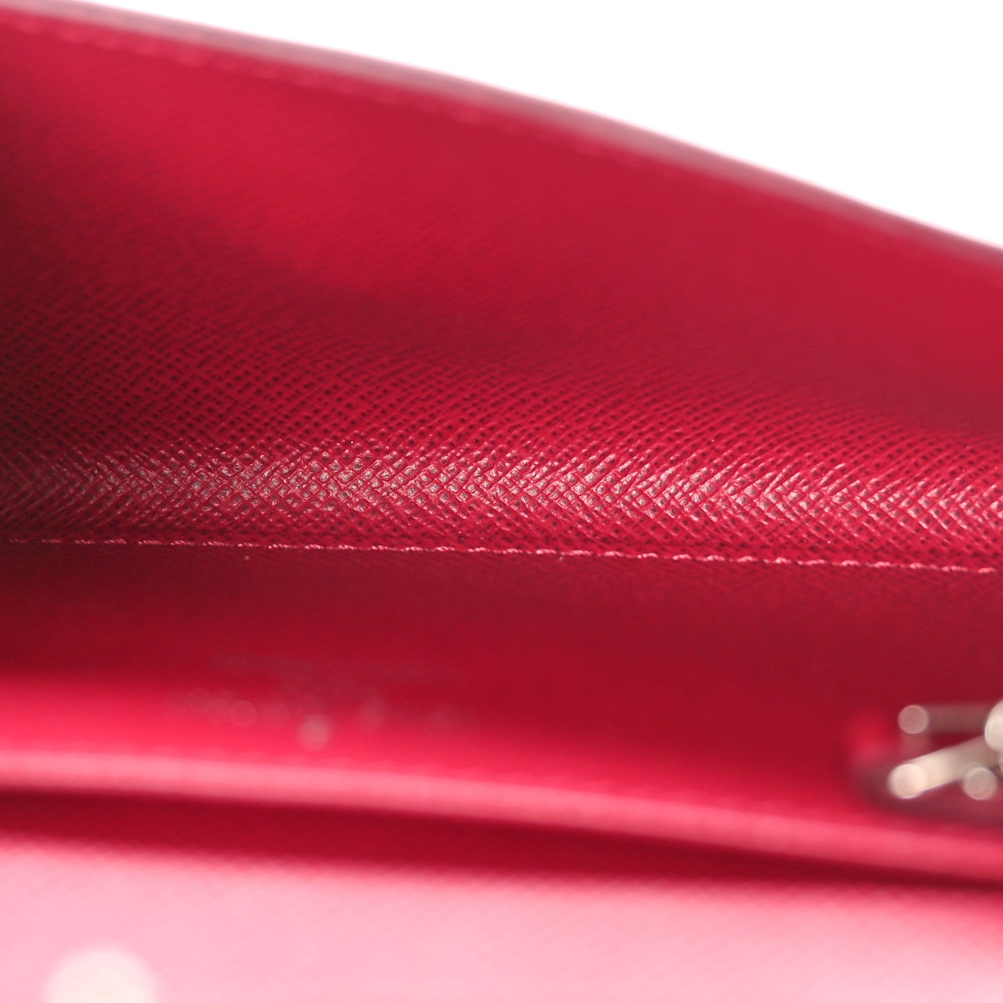 Epi Key Pouch Fuchsia
