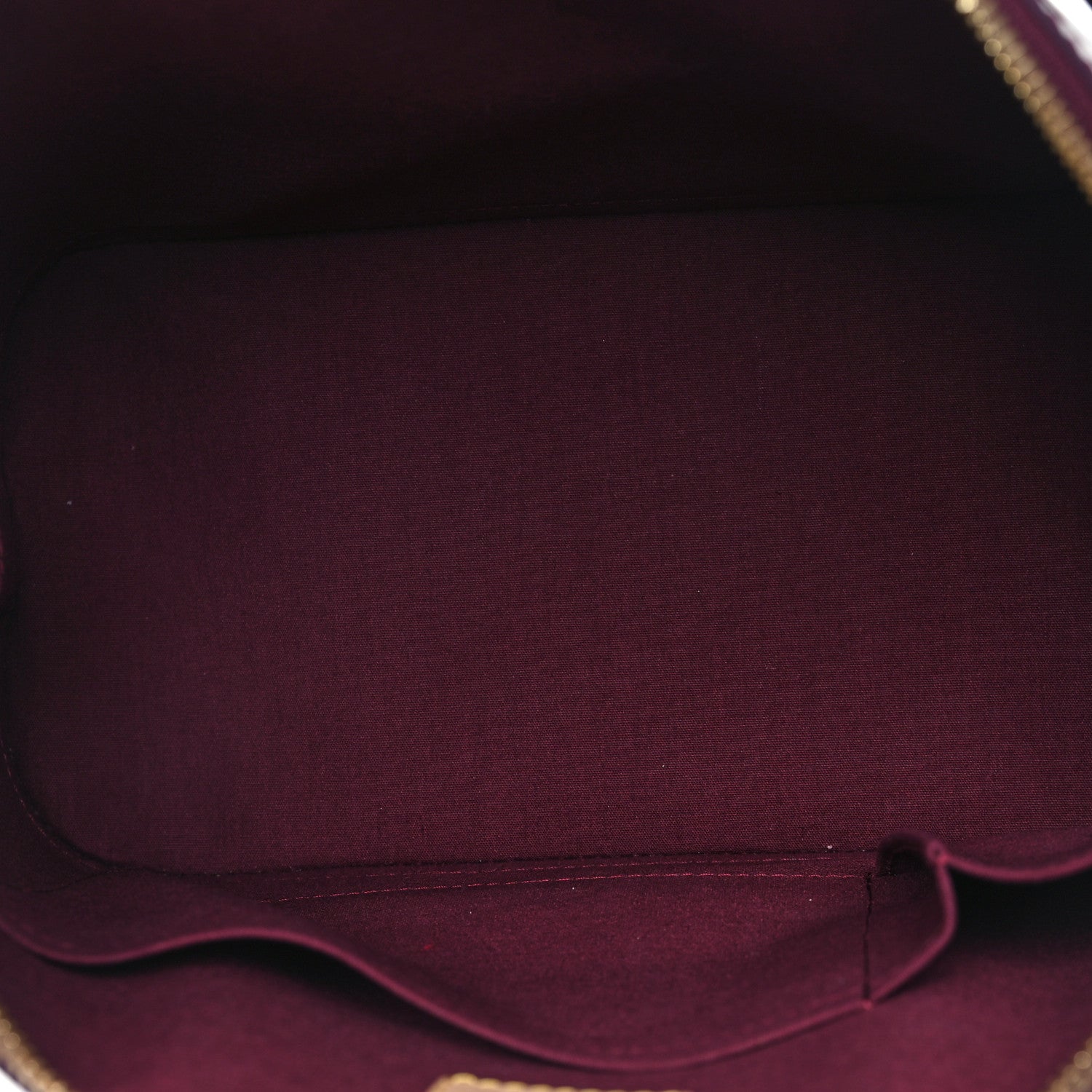 Louis Vuitton Vernis Alma PM Rouge Fauviste 5 of 10