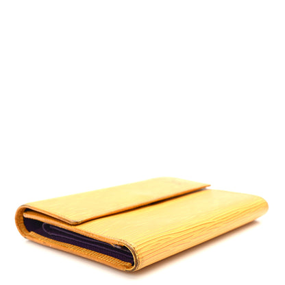 Louis Vuitton Epi Porte Tresor Etui Papiers Wallet Tassil 4 of 15
