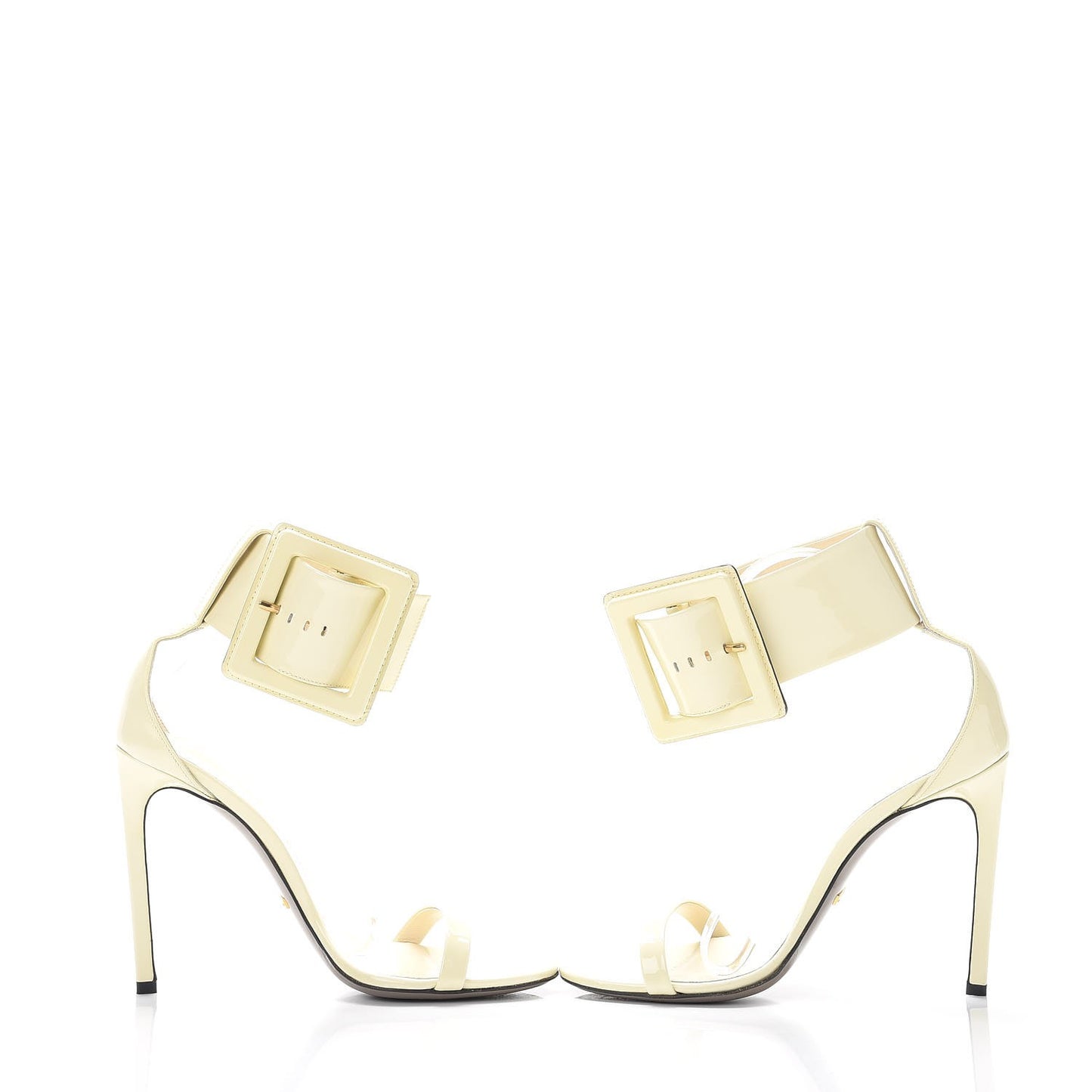 Patent Victorie Sandals 38 White
