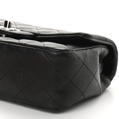 Chanel Lambskin Quilted Mini Rectangular Flap Black 9 of 11