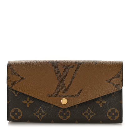 Louis Vuitton Reverse Monogram Giant Sarah Wallet 1 of 9
