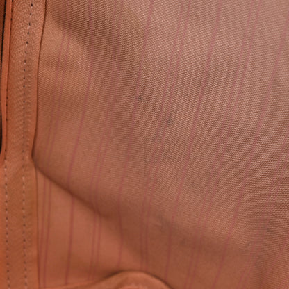 Louis Vuitton Damier Ebene Neo Neverfull MM Rose Ballerine 10 of 10