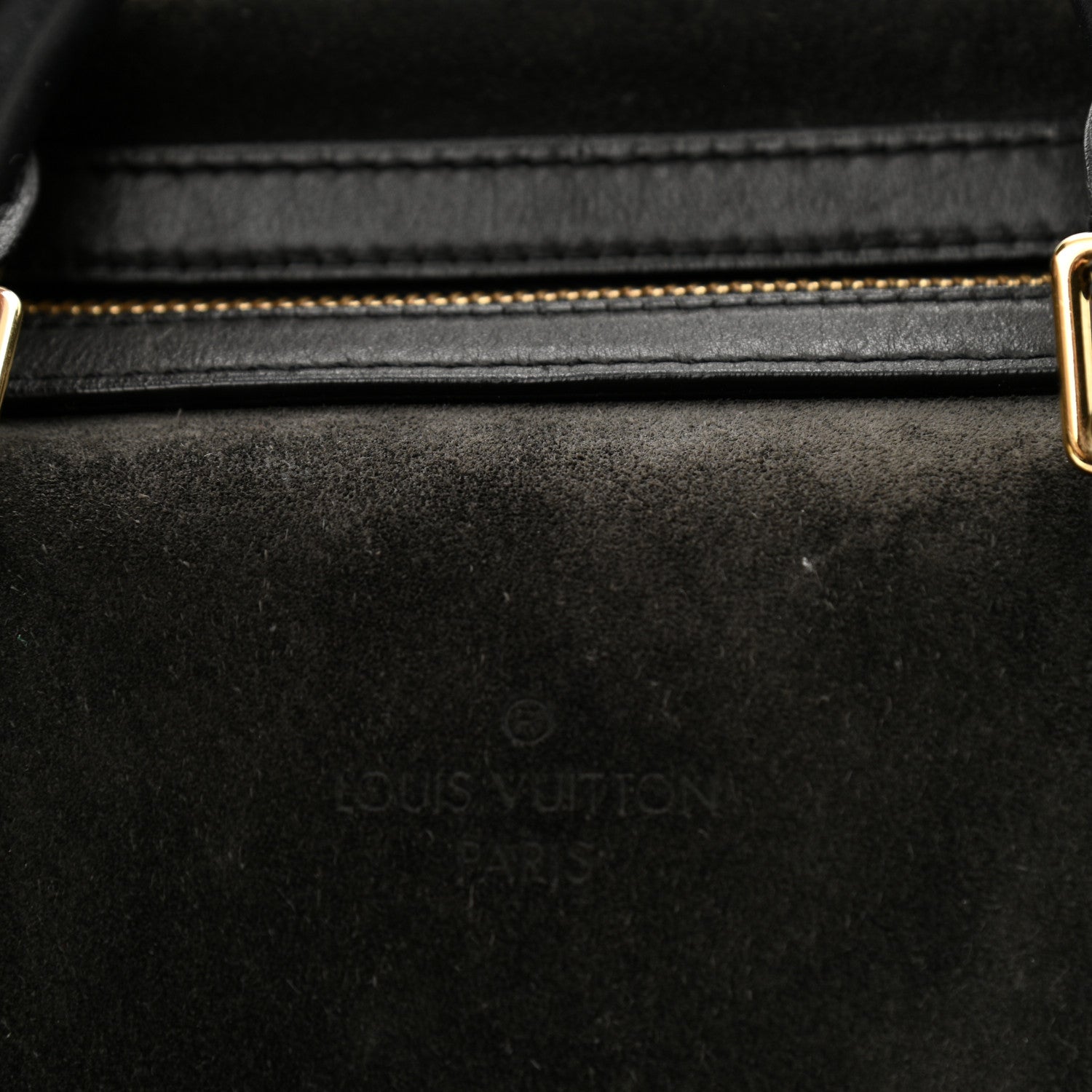Louis Vuitton Suede Calfskin SC Bag MM Asphalt 12 of 12