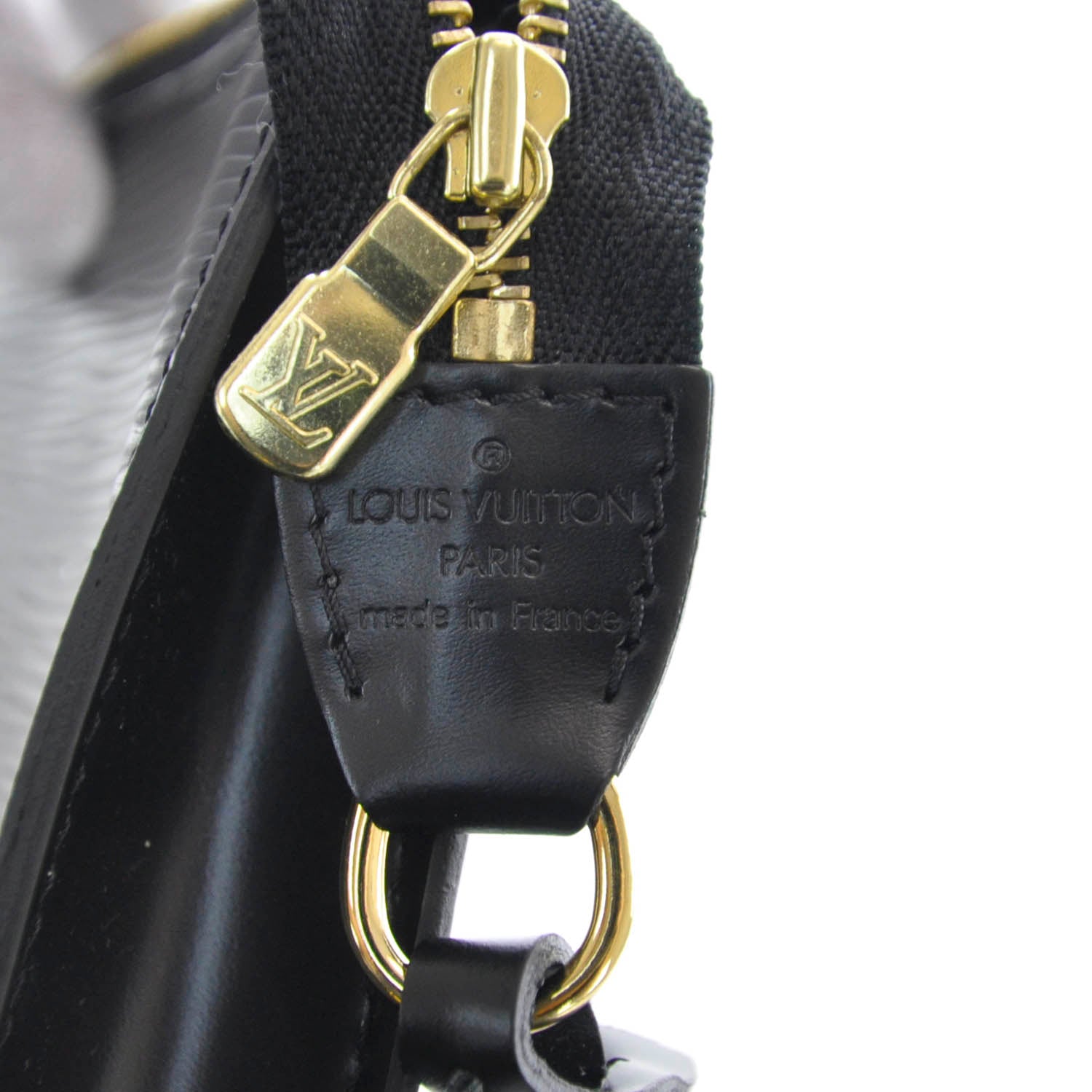 Louis Vuitton Epi Pochette Accessories Black 6 of 7